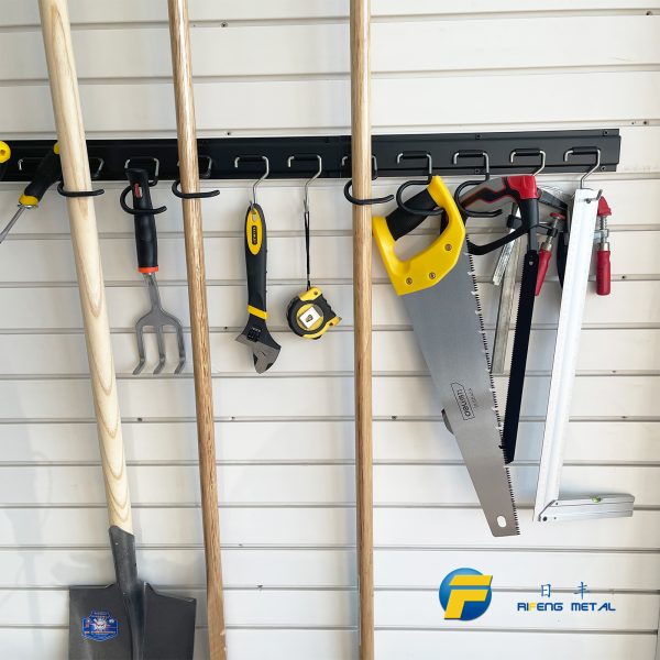 48 inch S hook Metal Garden Tool Organizer Broom and Mop hooks garage tool hanger for Wall Shed - Image 5
