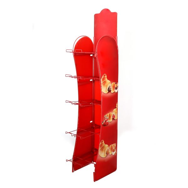 KT board promotion display shelf dessert bread