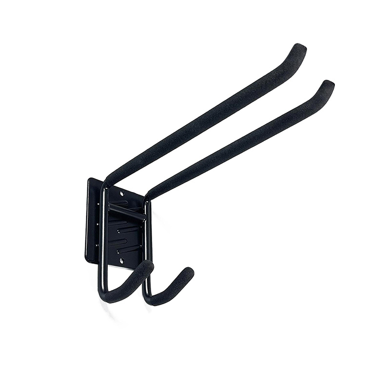 Heavy duty garage storage ski rack double layer hook display hook