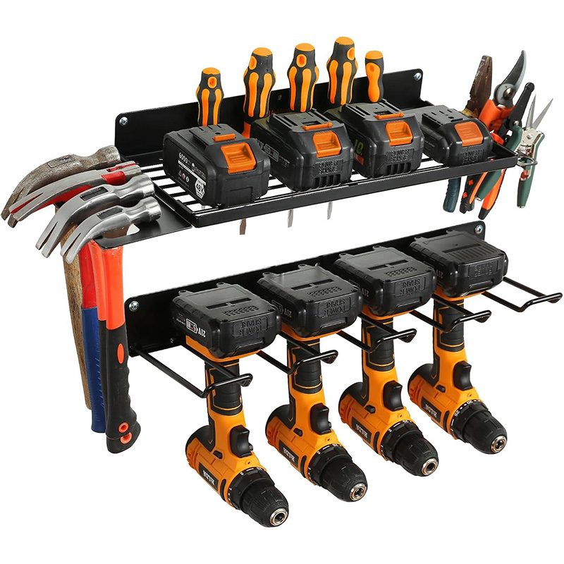 wall-mounted split electric tool rack