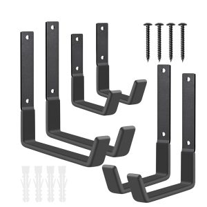 L-shaped dip metal flat steel warehouse wall mount organizer