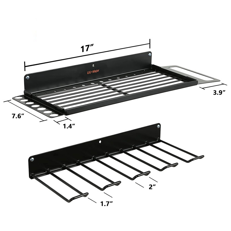wall-mounted split electric tool rack