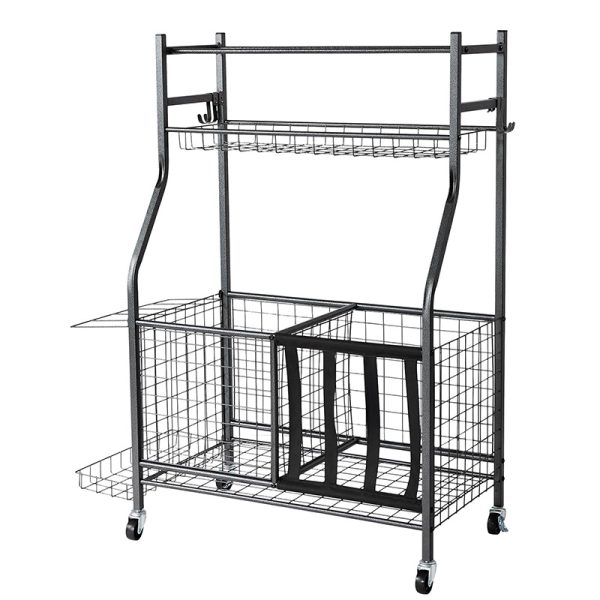 Sporting goods shelf, a shelf for storing all kinds of miscellaneous items