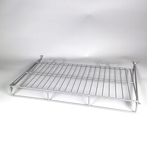 Slat wall storage shelf for warehouse storage room