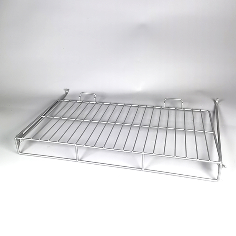 Slat wall storage shelf for warehouse storage room