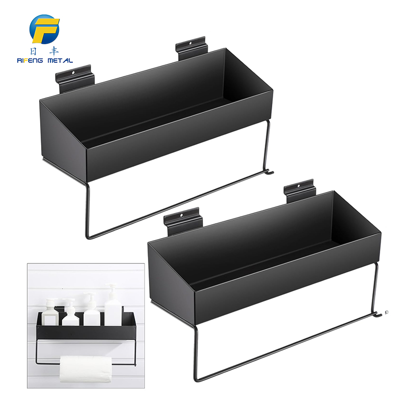 metal multi-functional board wall tissue storage