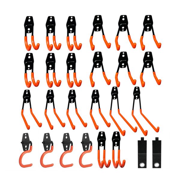 Heavy duty garage hook 26 pack, steel garage storage hook, wall tool rack for garage