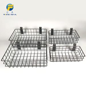  Basket storage basket for slatted walls, a practical tool for storage and organization