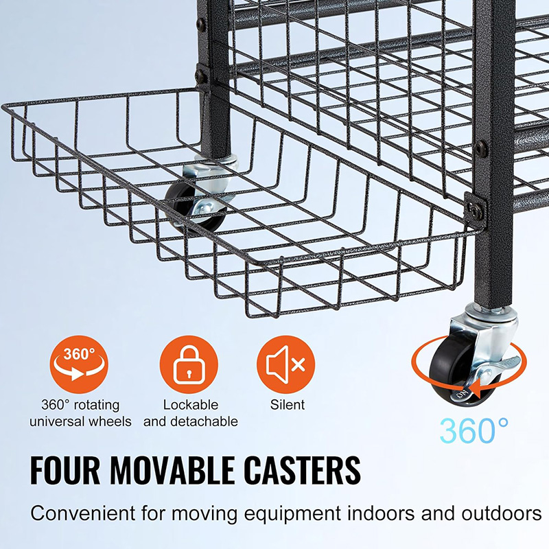 Sporting goods shelf, a shelf for storing all kinds of miscellaneous items