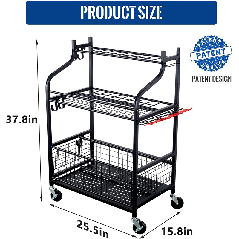 Customized home farm heavy-duty tool organizer shelf