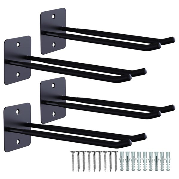 Heavy Duty Garage Wall Mount Organizer, Tool Hanger Long Utility Storage Hooks