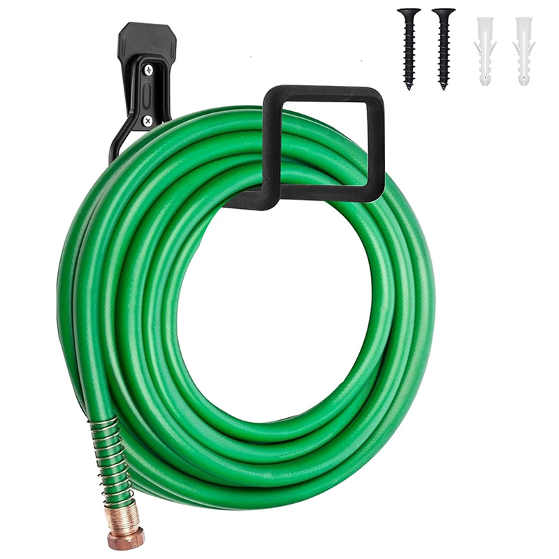 Garden hose bracket, metal durable hose hook, for garden hose storage