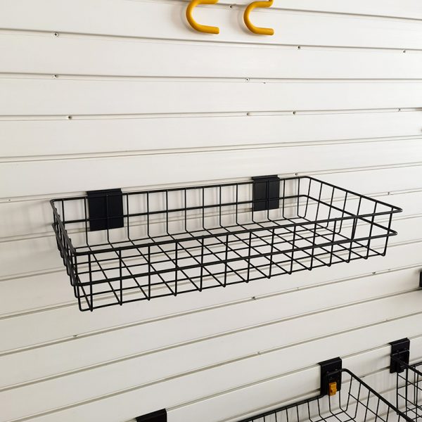 Metal shelf for organizing items on the wall，hanging on the wall