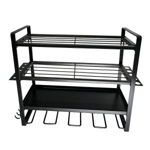 wall-mounted electric tools storage rack