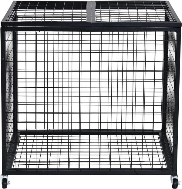 School sports equipment storage cart, mobile ball cart space storage capacity