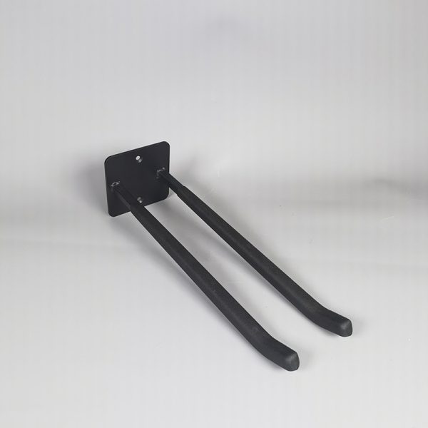 Heavy-duty garage wall bracket for hanging tires, chairs, ladders, garden tools