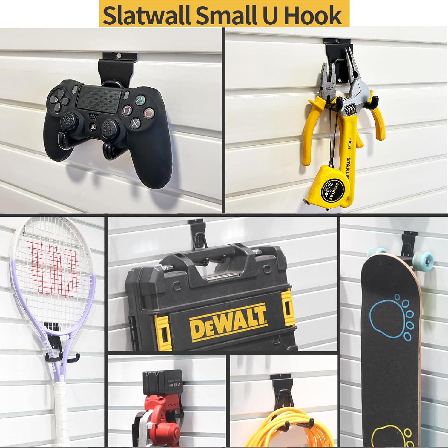Slatwall Hooks Slatwall Accessories Utility Hooks Garage Storage Tool