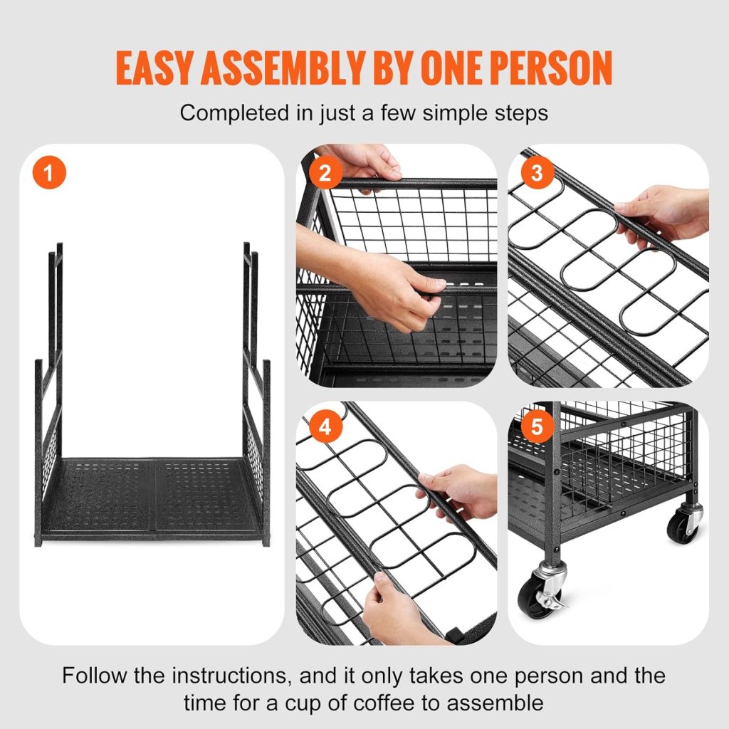 Multi-functional use of the garage courtyard farm tool cleaning storage rack
