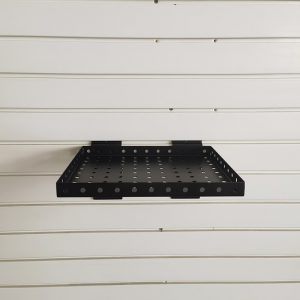 Slatted wall mesh storage rack, hardware round hole display storage rack