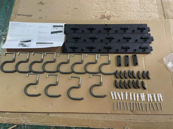 Plastic backboard mop S hook dip-molded hook
