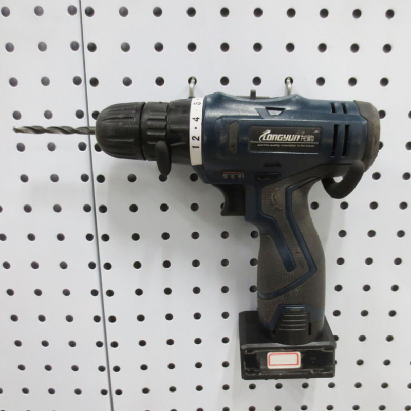 电动工具仓库用双线孔板工具挂钩3