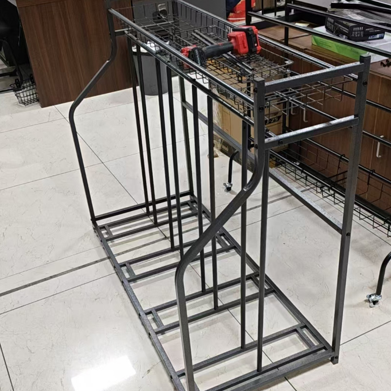 Garage storage rack bike parking rack, bicycle helmet and sports equipment storage rack