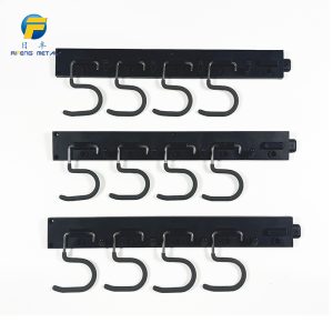 Plastic backboard mop S hook dip-molded hook