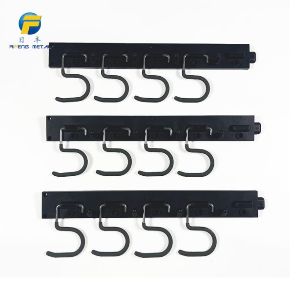 Plastic backboard mop S hook dip-molded hook