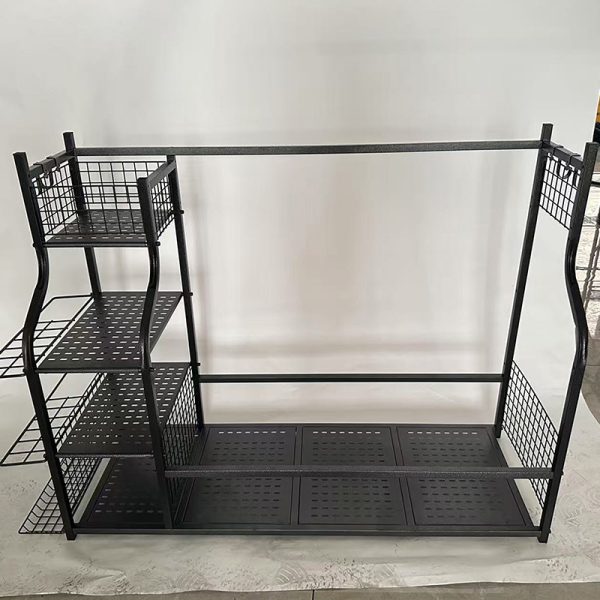 Tips for storing metal vertical golf club bags, shoes, and racks