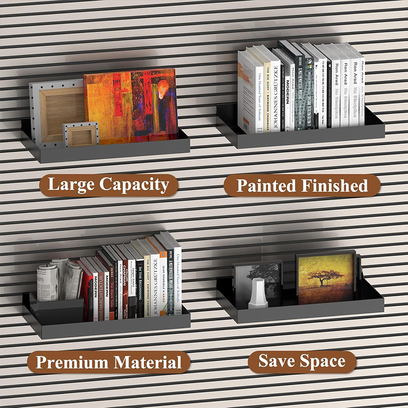 slat wall bracket, shelf wall hanging storage rack storage compartment
