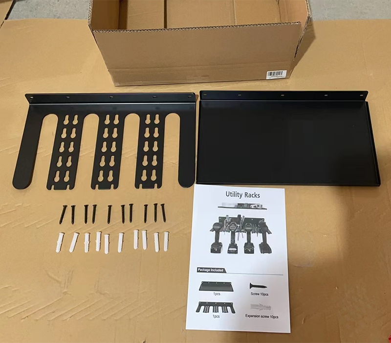 wall-mounted split electric tool rack
