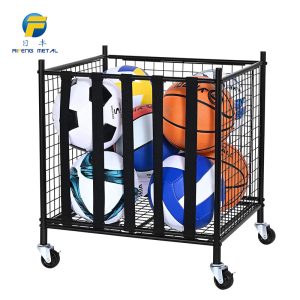 Sports equipment and ball storage elastic band car for football and basketball