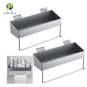 metal multi-functional board wall tissue storage