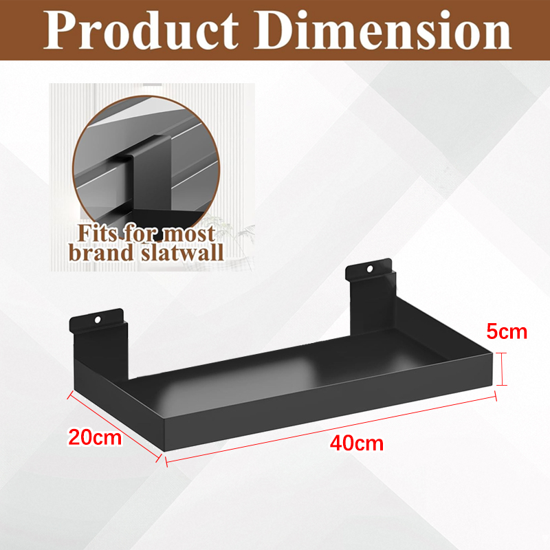 slat wall bracket, shelf wall hanging storage rack storage compartment