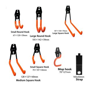Heavy duty garage hook 26 pack, steel garage storage hook, wall tool rack for garage