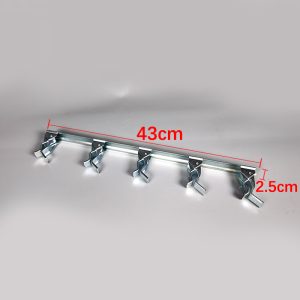 Broom rack wall-mounted bracket