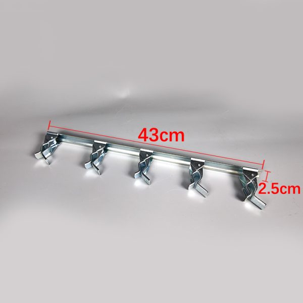 Broom rack wall-mounted bracket