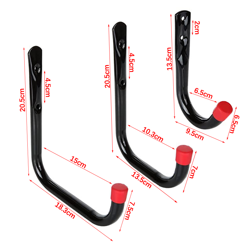 Heavy Duty Garage Storage Hooks, Hanging Hooks for Bike, Chair, Ladder, Pipe