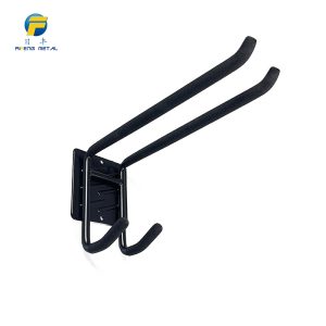 Heavy duty garage storage ski rack double layer hook display hook