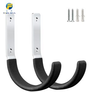 Heavy Duty Steel Black J Hooks Wall Mount Utility Hook