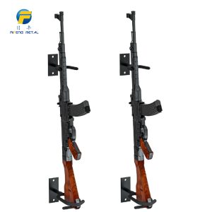 Adjustable distance detachable gun gun wall hanging display rack