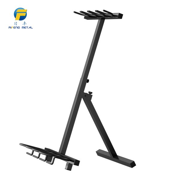 Vertical gun rack & garage sniper rifle and shotgun storage rack