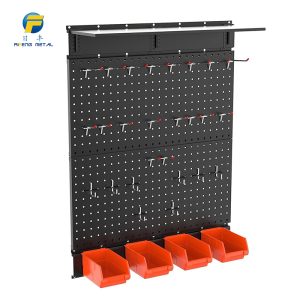 Cross-border dedicated metal wall panel; garage tool storage pegboard