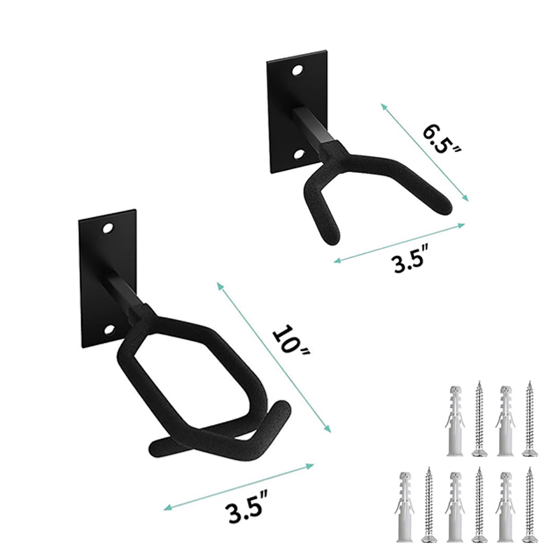 Adjustable distance detachable gun gun wall hanging display rack