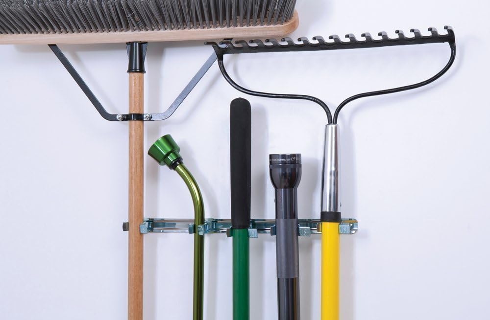 Broom rack wall-mounted bracket