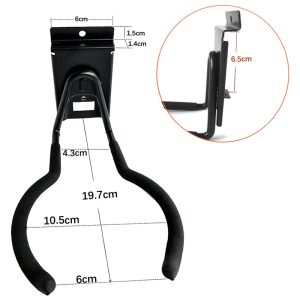 Slat Wall Garden Hose Hook Wall Mounted Water Hose Hanger Heavy Duty