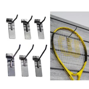 Slatwall stationery and ornament display hook, versatile straight hook