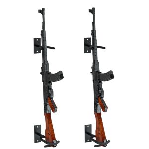 Adjustable distance detachable gun gun wall hanging display rack