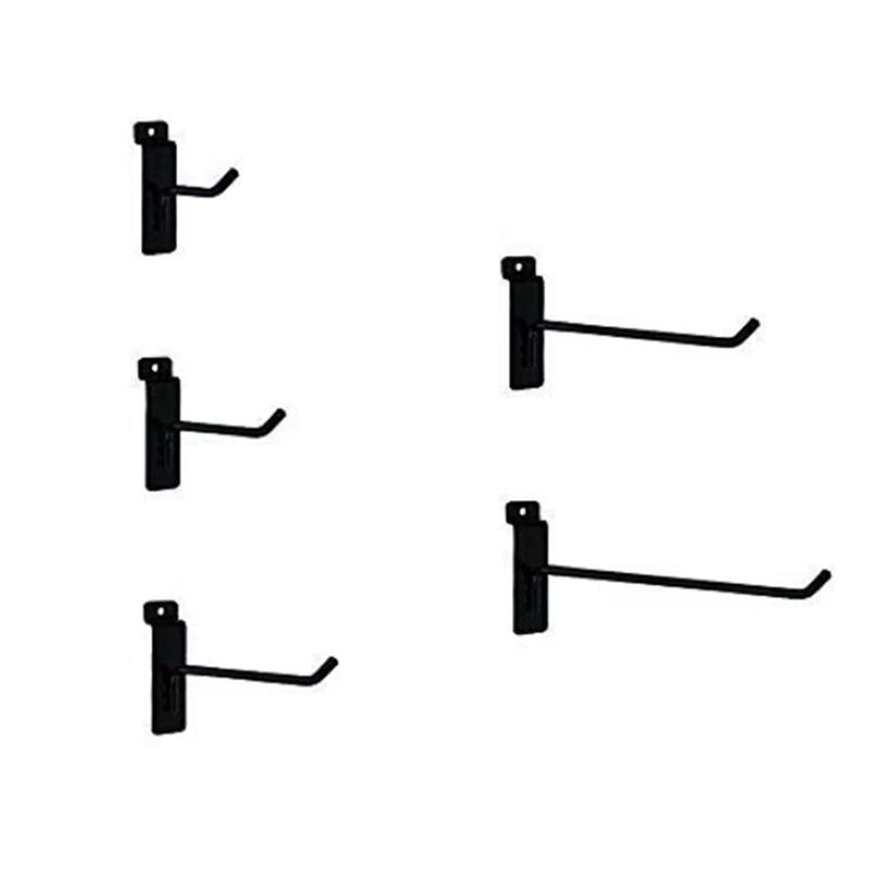 Slatwall stationery and ornament display hook, versatile straight hook