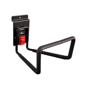 Large water pipe hook with lock buckle, for storing garden water pipe tools